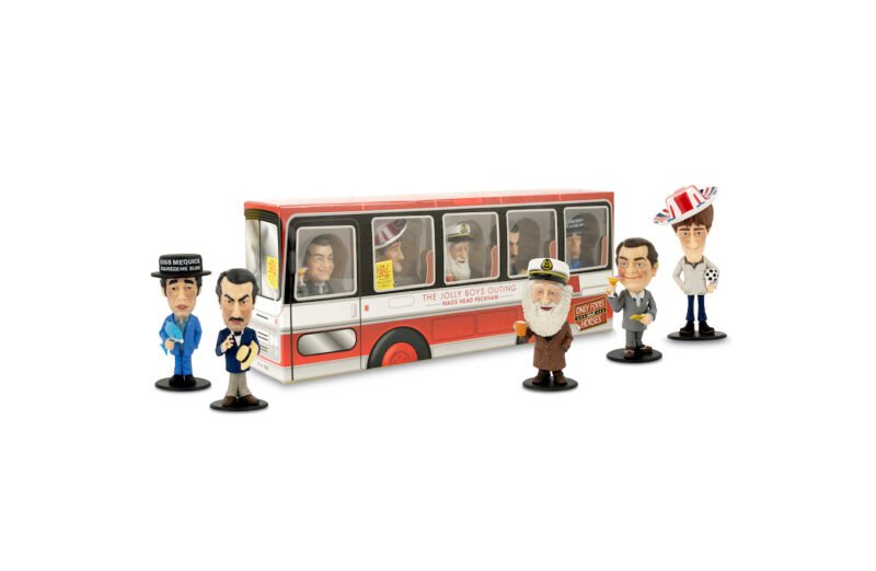 The Jolly Boys Outing Limited Edition Bobble Head Set in Coach Box
