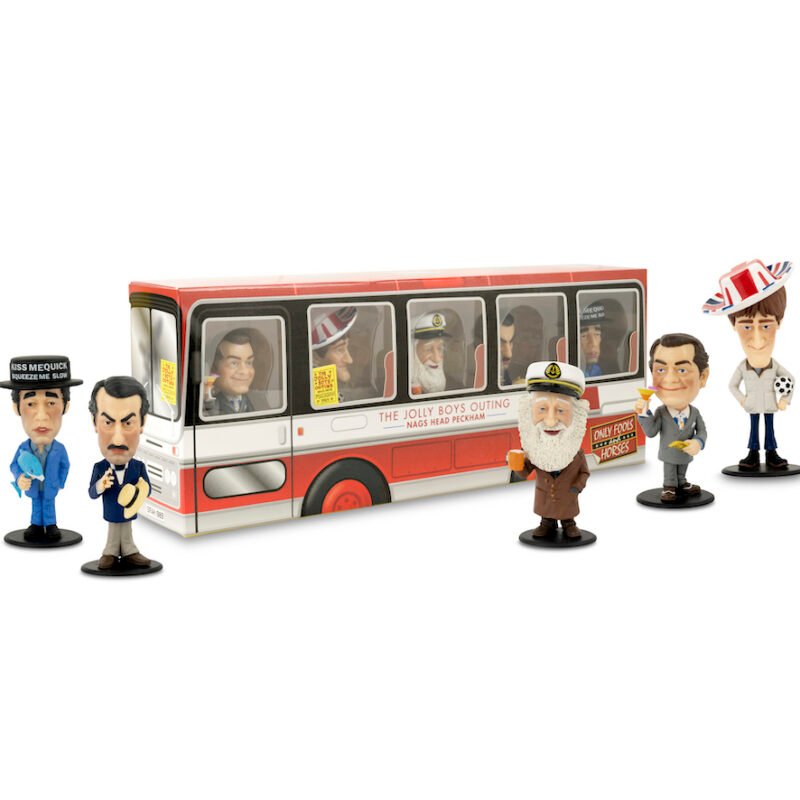 The Jolly Boys Outing Limited Edition Bobble Head Set in Coach Box