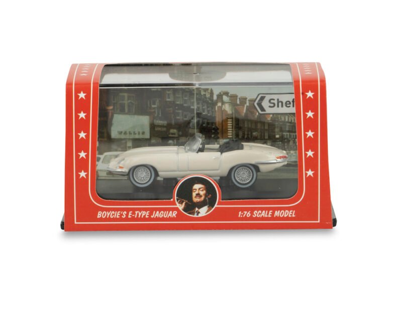 Only Fools and Horses Boycie Limited Edition E Type Jaguar White