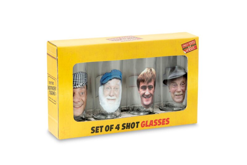Only Fools and Horses Official Short Glass Set of Four