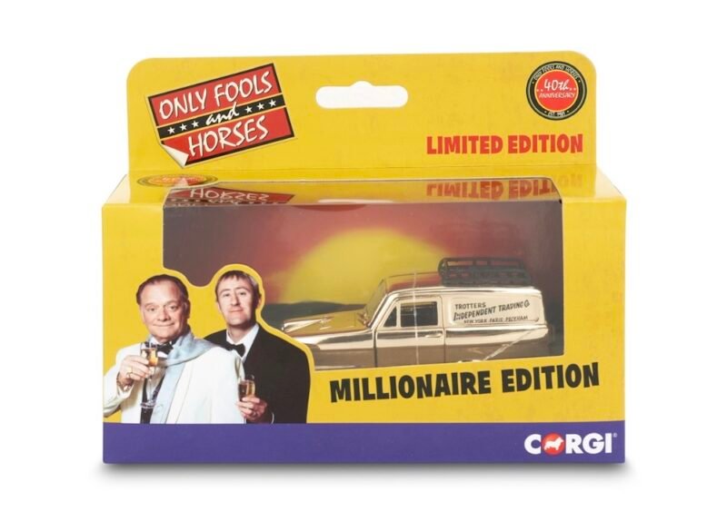 Corgi Limited Edition Gold Millionaire Trotter Van