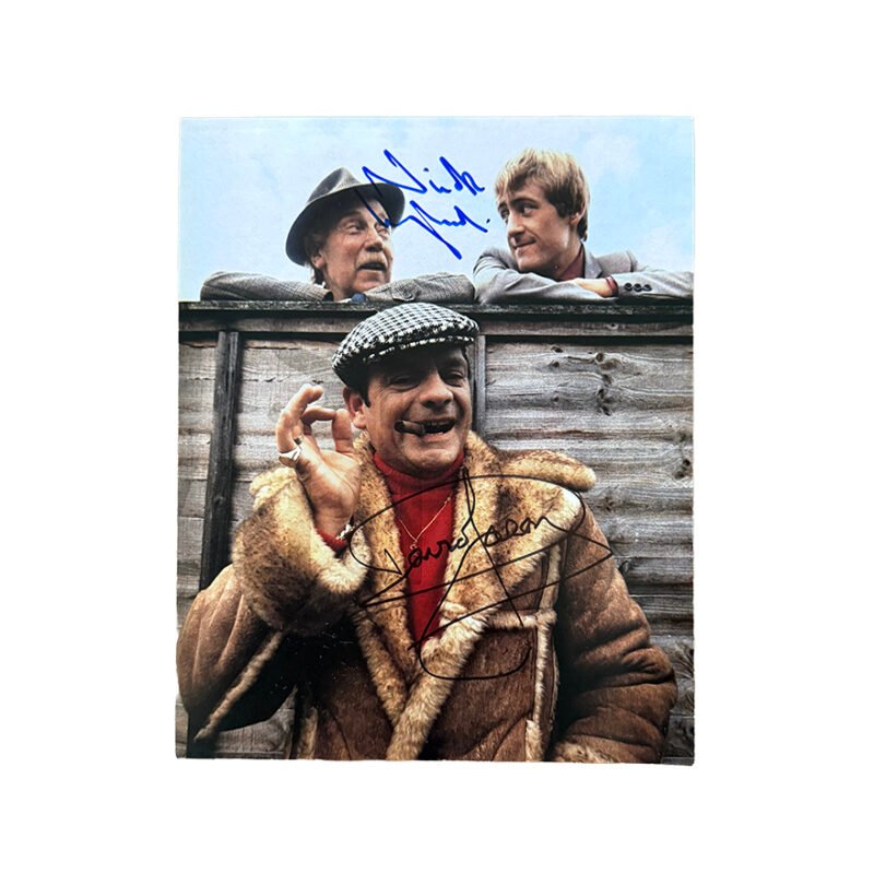 David Jason and Nicholas Lyndhurst Double Signed