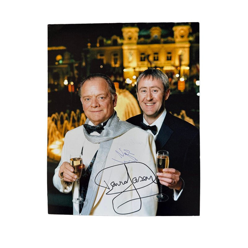 David Jason and Nicholas Lyndhurst Double Signed