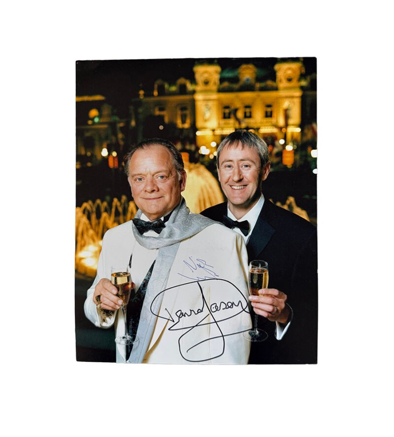 David Jason and Nicholas Lyndhurst Double Signed